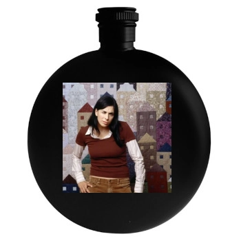 Sarah Silverman Round Flask