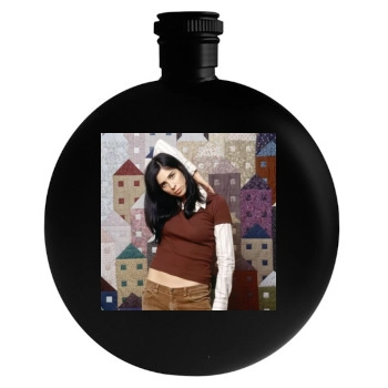 Sarah Silverman Round Flask