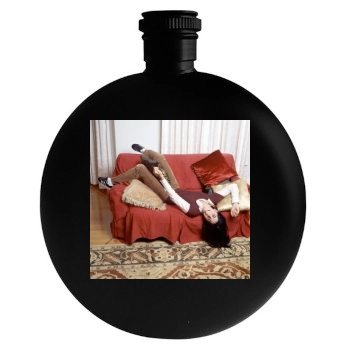 Sarah Silverman Round Flask