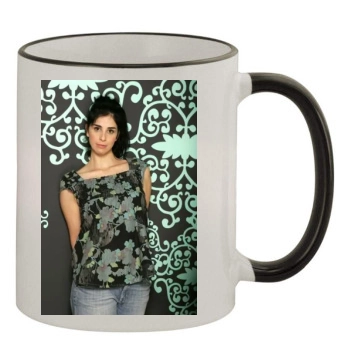 Sarah Silverman 11oz Colored Rim & Handle Mug