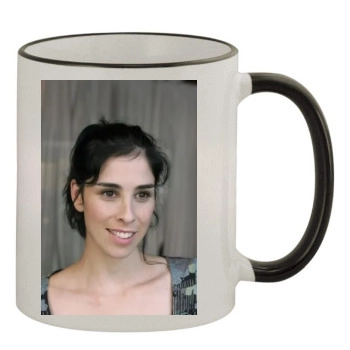 Sarah Silverman 11oz Colored Rim & Handle Mug