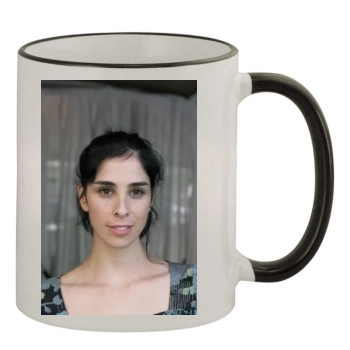 Sarah Silverman 11oz Colored Rim & Handle Mug