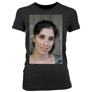 Sarah Silverman Women's Junior Cut Crewneck T-Shirt