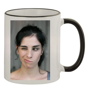 Sarah Silverman 11oz Colored Rim & Handle Mug