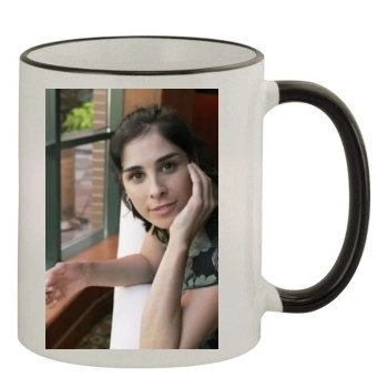 Sarah Silverman 11oz Colored Rim & Handle Mug