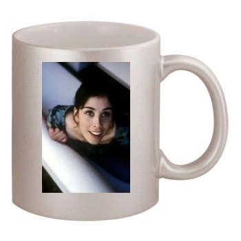 Sarah Silverman 11oz Metallic Silver Mug