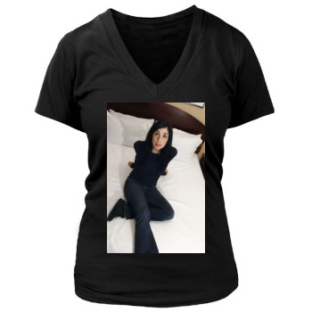 Sarah Silverman Women's Deep V-Neck TShirt