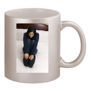 Sarah Silverman 11oz Metallic Silver Mug