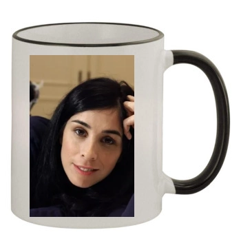 Sarah Silverman 11oz Colored Rim & Handle Mug