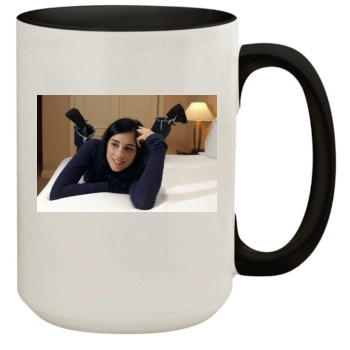 Sarah Silverman 15oz Colored Inner & Handle Mug