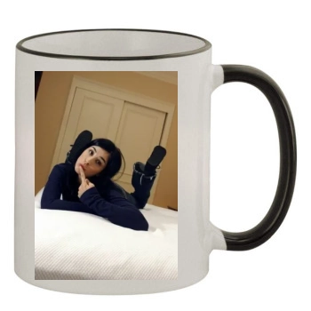 Sarah Silverman 11oz Colored Rim & Handle Mug