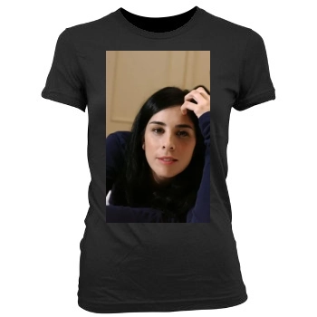 Sarah Silverman Women's Junior Cut Crewneck T-Shirt