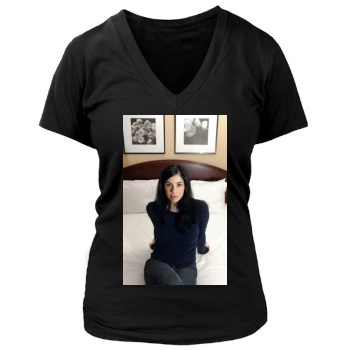 Sarah Silverman Women's Deep V-Neck TShirt