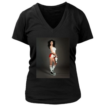 Sarah Silverman Women's Deep V-Neck TShirt