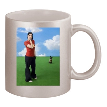 Sarah Silverman 11oz Metallic Silver Mug