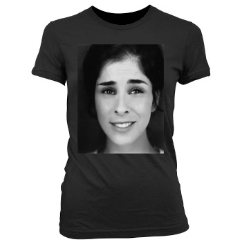 Sarah Silverman Women's Junior Cut Crewneck T-Shirt