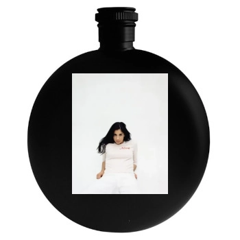 Sarah Silverman Round Flask