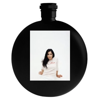 Sarah Silverman Round Flask