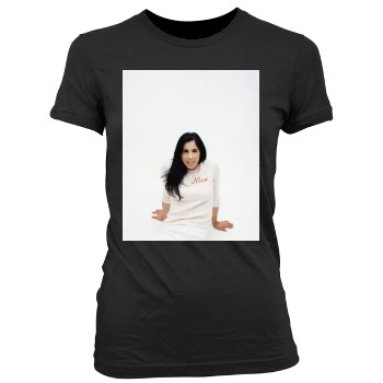 Sarah Silverman Women's Junior Cut Crewneck T-Shirt