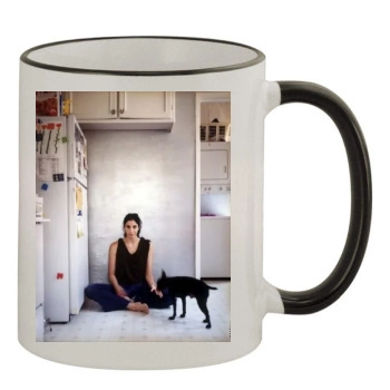 Sarah Silverman 11oz Colored Rim & Handle Mug