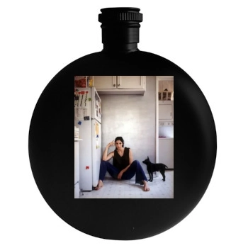 Sarah Silverman Round Flask