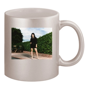 Sarah Silverman 11oz Metallic Silver Mug