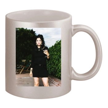 Sarah Silverman 11oz Metallic Silver Mug