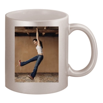 Sarah Silverman 11oz Metallic Silver Mug