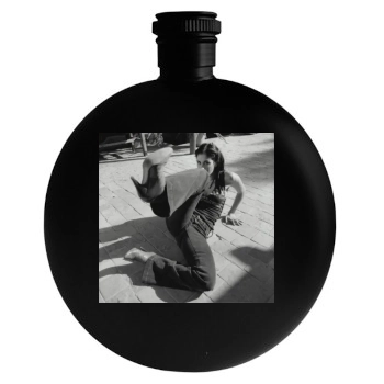 Sarah Silverman Round Flask