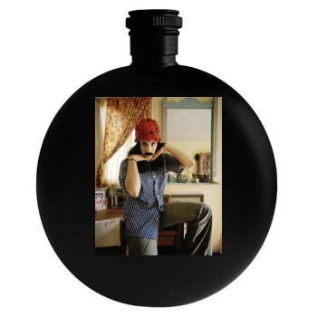 Sarah Silverman Round Flask