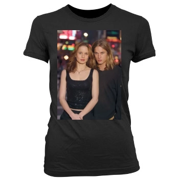 Sarah Wayne Callies Women's Junior Cut Crewneck T-Shirt