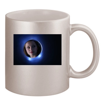 Sasha Cohen 11oz Metallic Silver Mug