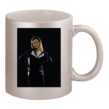 Sasha Cohen 11oz Metallic Silver Mug