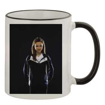 Sasha Cohen 11oz Colored Rim & Handle Mug