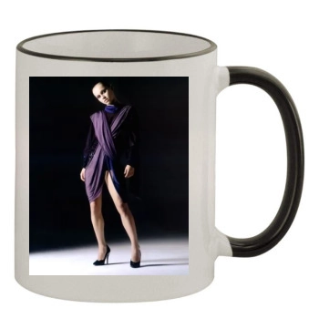 Sasha Cohen 11oz Colored Rim & Handle Mug