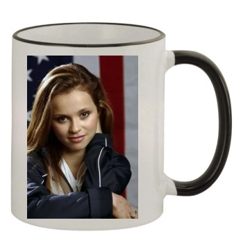 Sasha Cohen 11oz Colored Rim & Handle Mug