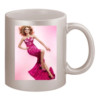 Sasha Pivovarova 11oz Metallic Silver Mug