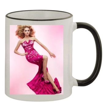 Sasha Pivovarova 11oz Colored Rim & Handle Mug