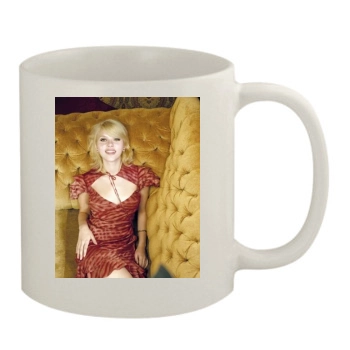 Scarlett Johansson 11oz White Mug