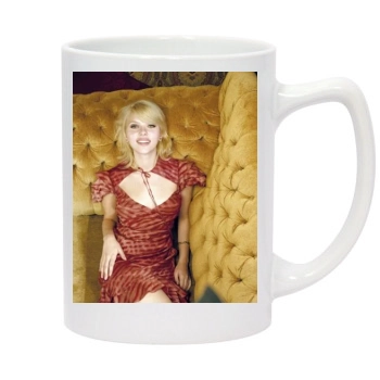 Scarlett Johansson 14oz White Statesman Mug