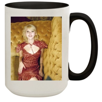 Scarlett Johansson 15oz Colored Inner & Handle Mug