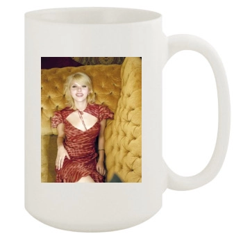 Scarlett Johansson 15oz White Mug