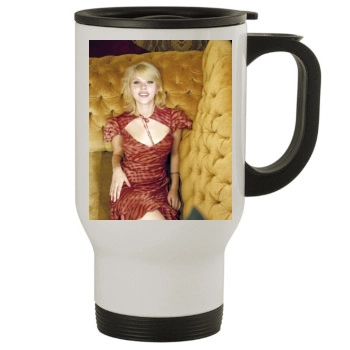 Scarlett Johansson Stainless Steel Travel Mug