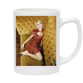 Scarlett Johansson 14oz White Statesman Mug