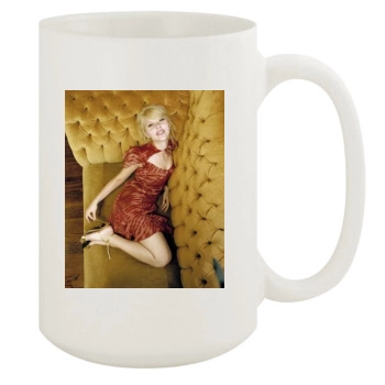 Scarlett Johansson 15oz White Mug