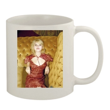 Scarlett Johansson 11oz White Mug