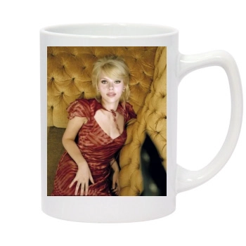 Scarlett Johansson 14oz White Statesman Mug