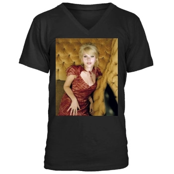 Scarlett Johansson Men's V-Neck T-Shirt