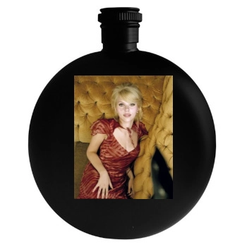 Scarlett Johansson Round Flask