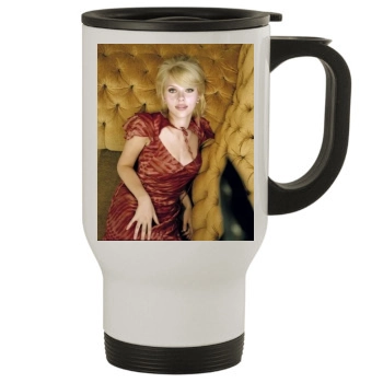 Scarlett Johansson Stainless Steel Travel Mug